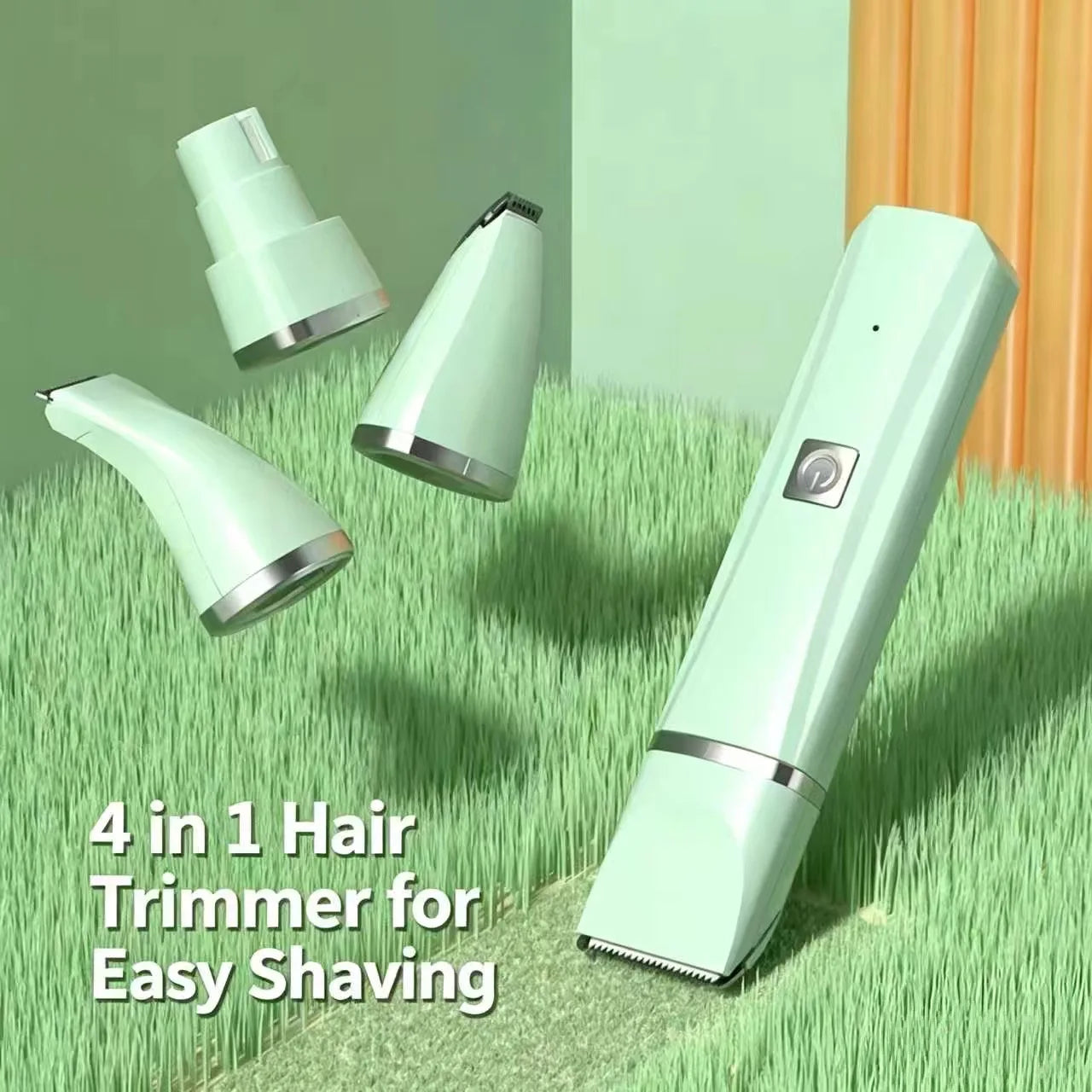 Professional 4-in-1 Electric Pet Grooming Tool Set Pet Hair Clipper Shaver Pet Hair Shaver Low Noise Pet Clippers