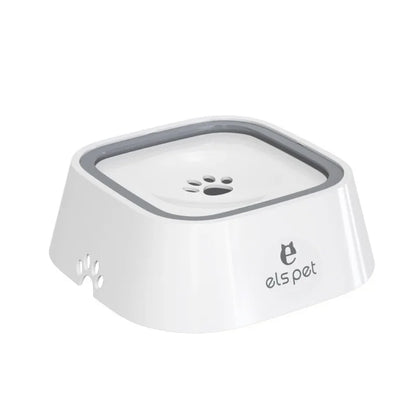 Pet Water Bowl Anti Spill Automatic Dog Bowl Vehicle Carried Floating Bowl Slow Wate